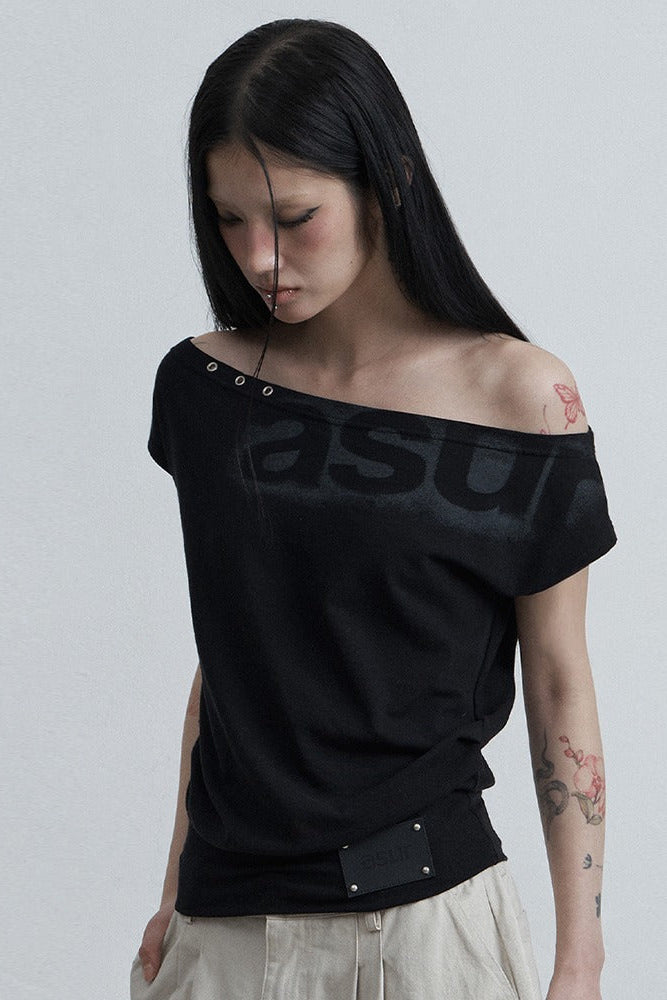 ASUR Dolman Loose Crop T-Shirts
