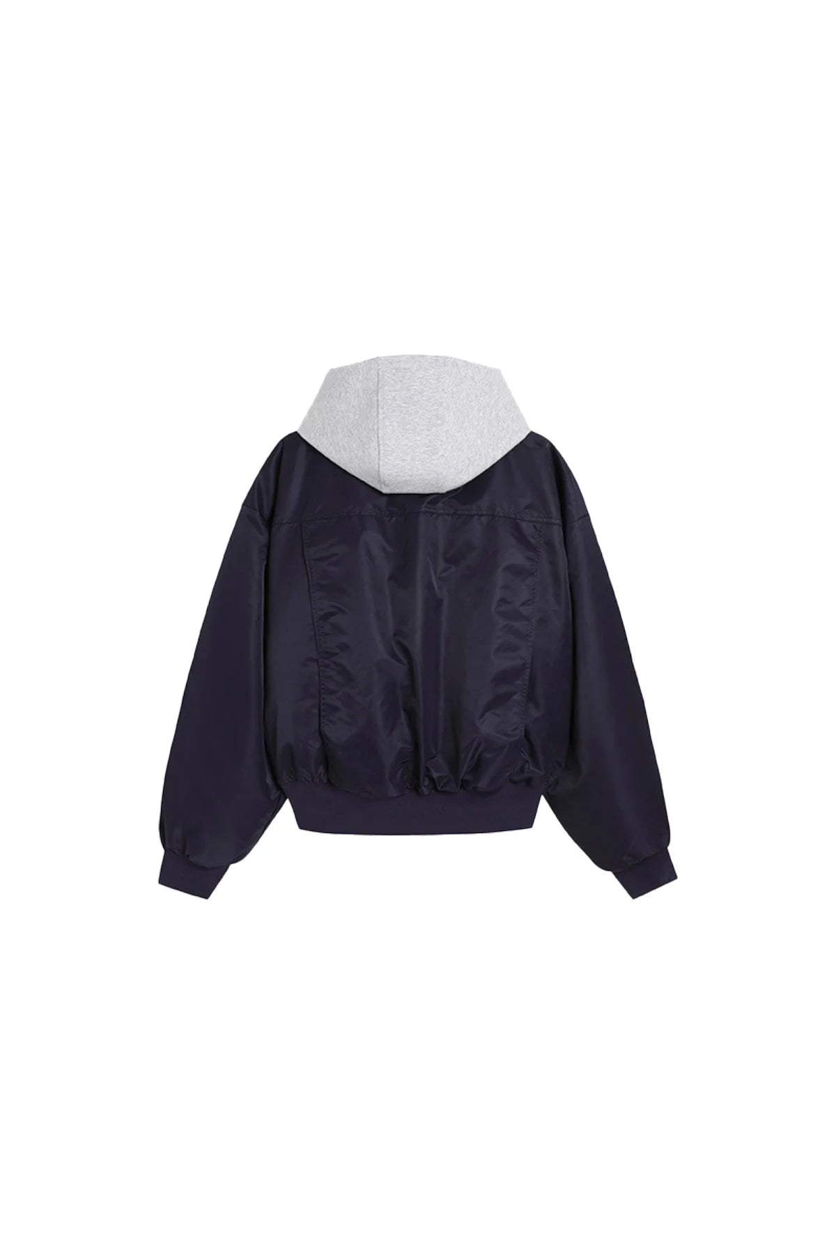 OVERSIZED BOMBER JACKET IN BLUE