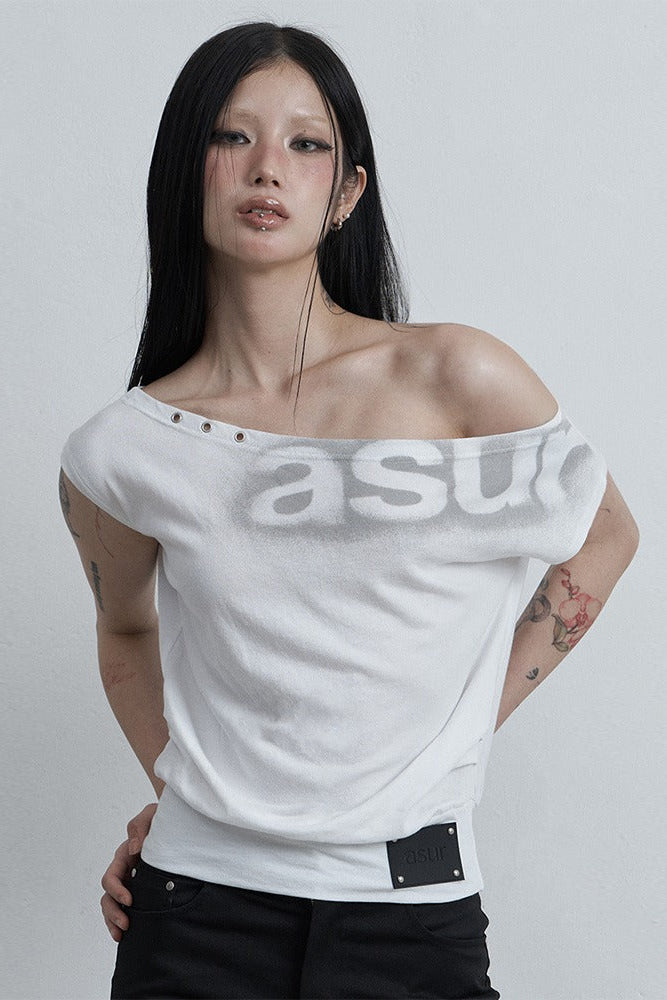 ASUR Dolman Loose Crop T-Shirts