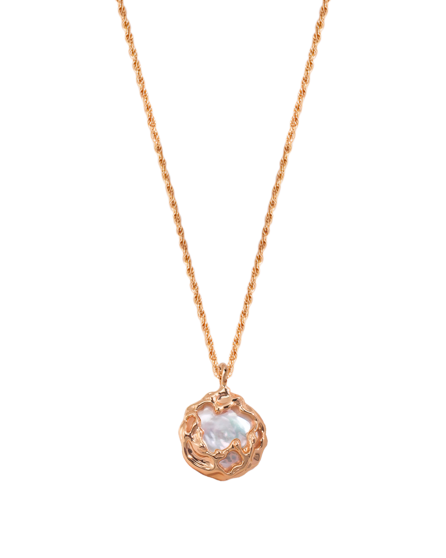 Artemis Coin Pearl Necklace