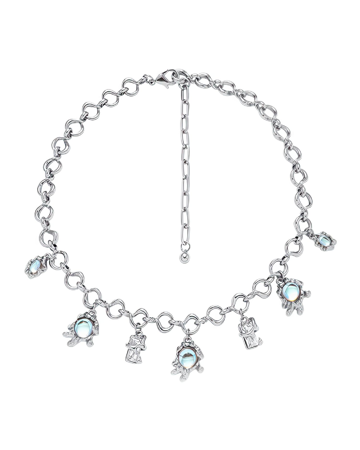 Selene Moonlight Charms Necklace