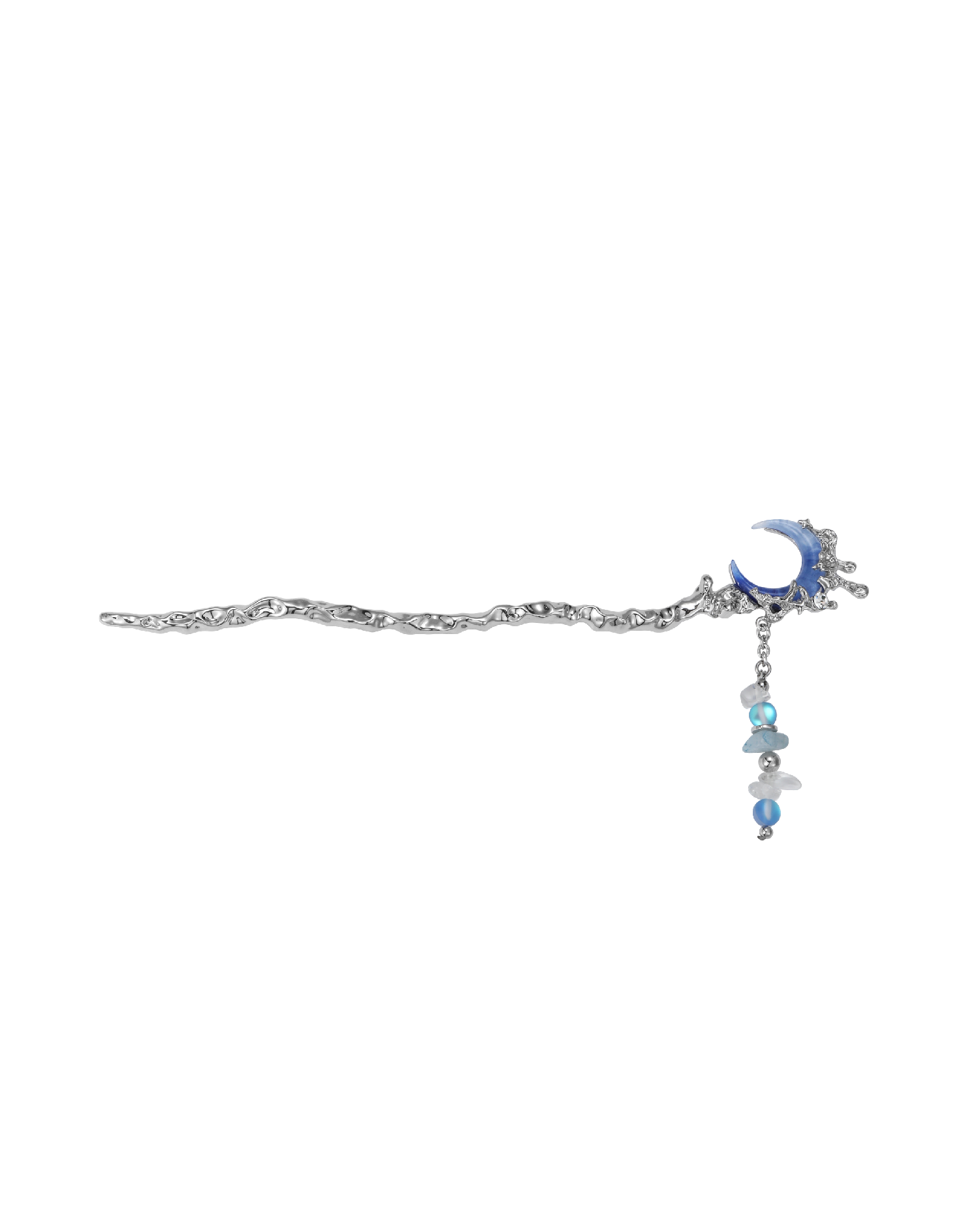 Tidal Blue Moon Hairpin