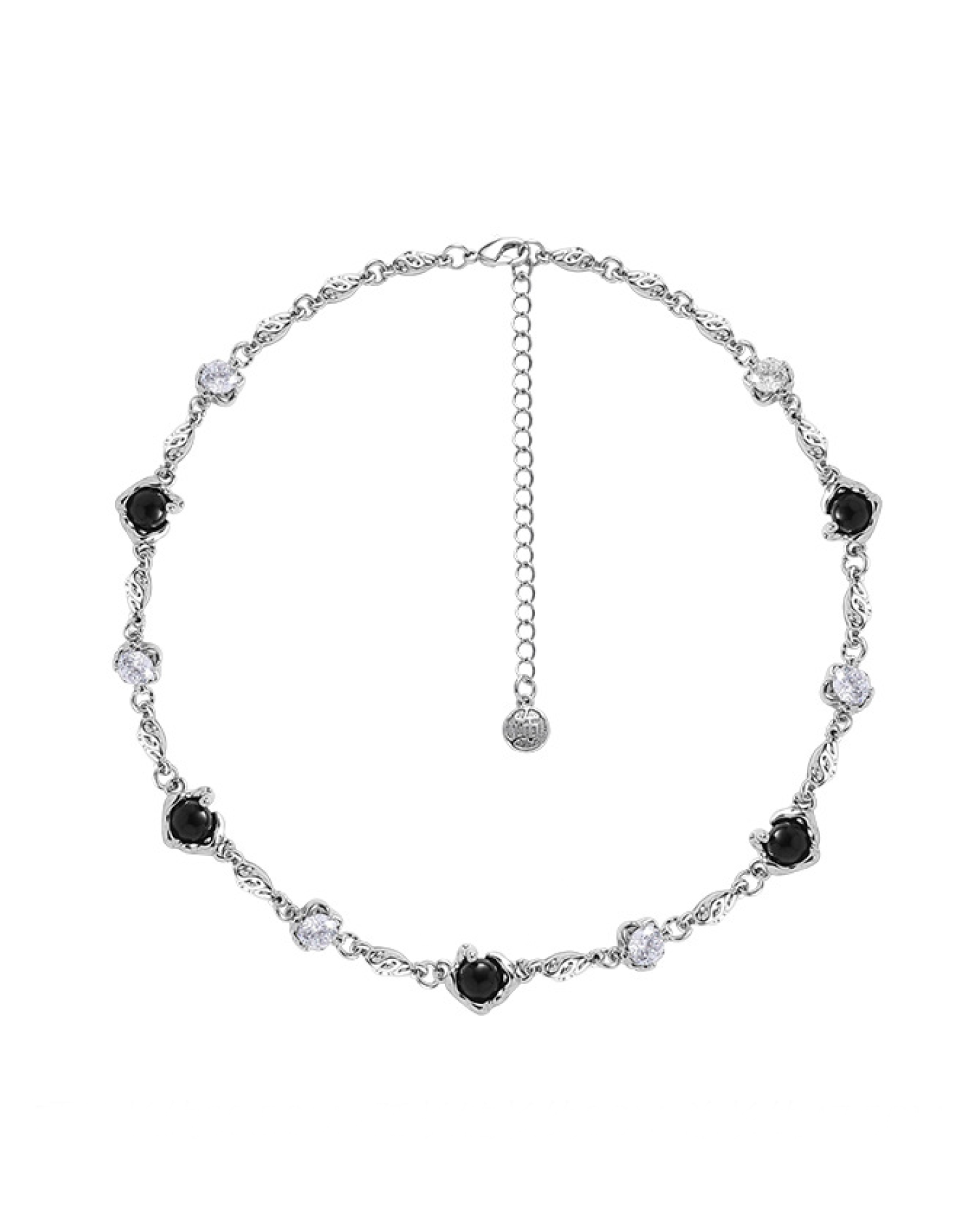 Black Glory Zirconia Necklace