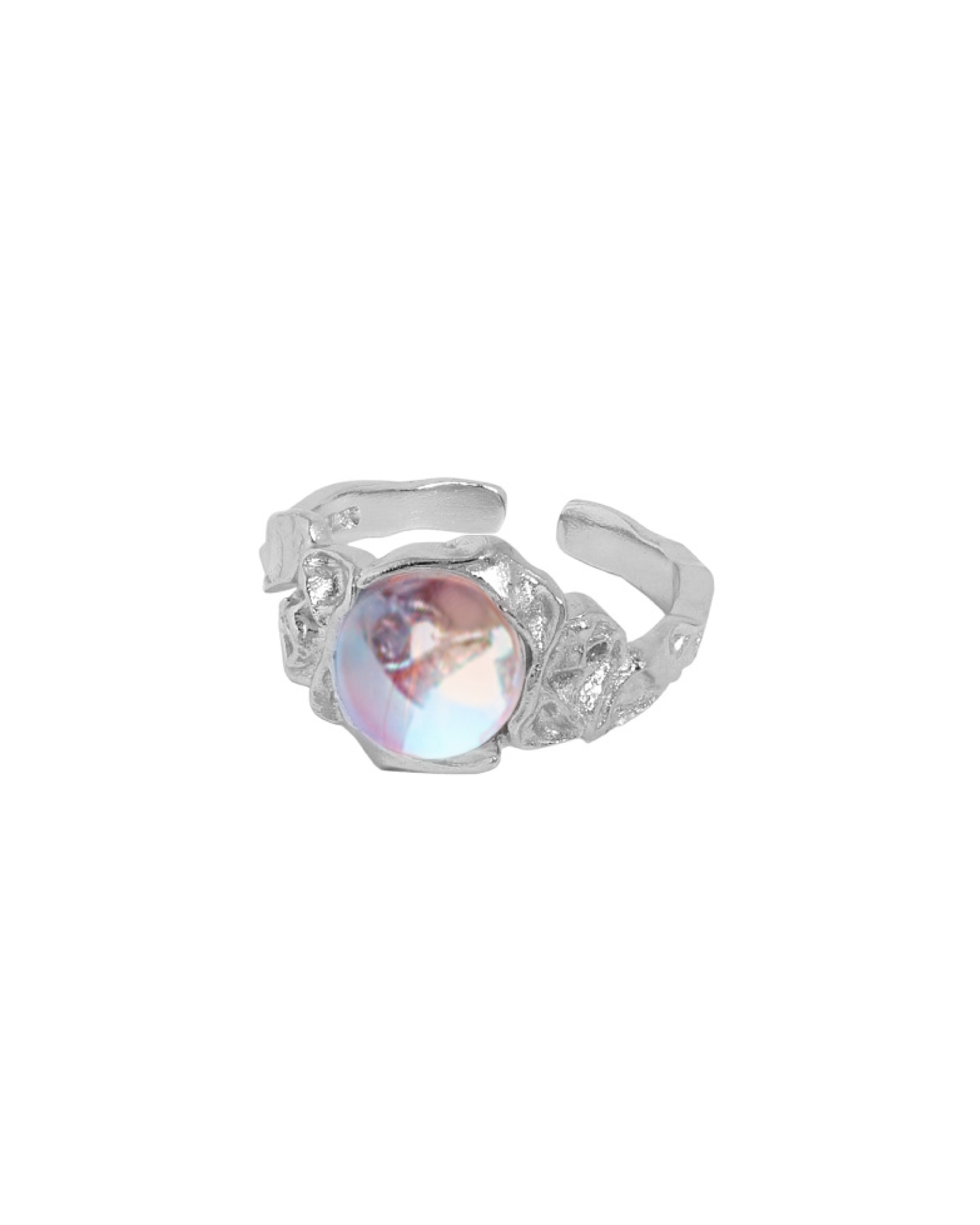 Maeve Moonlight Textured Ring