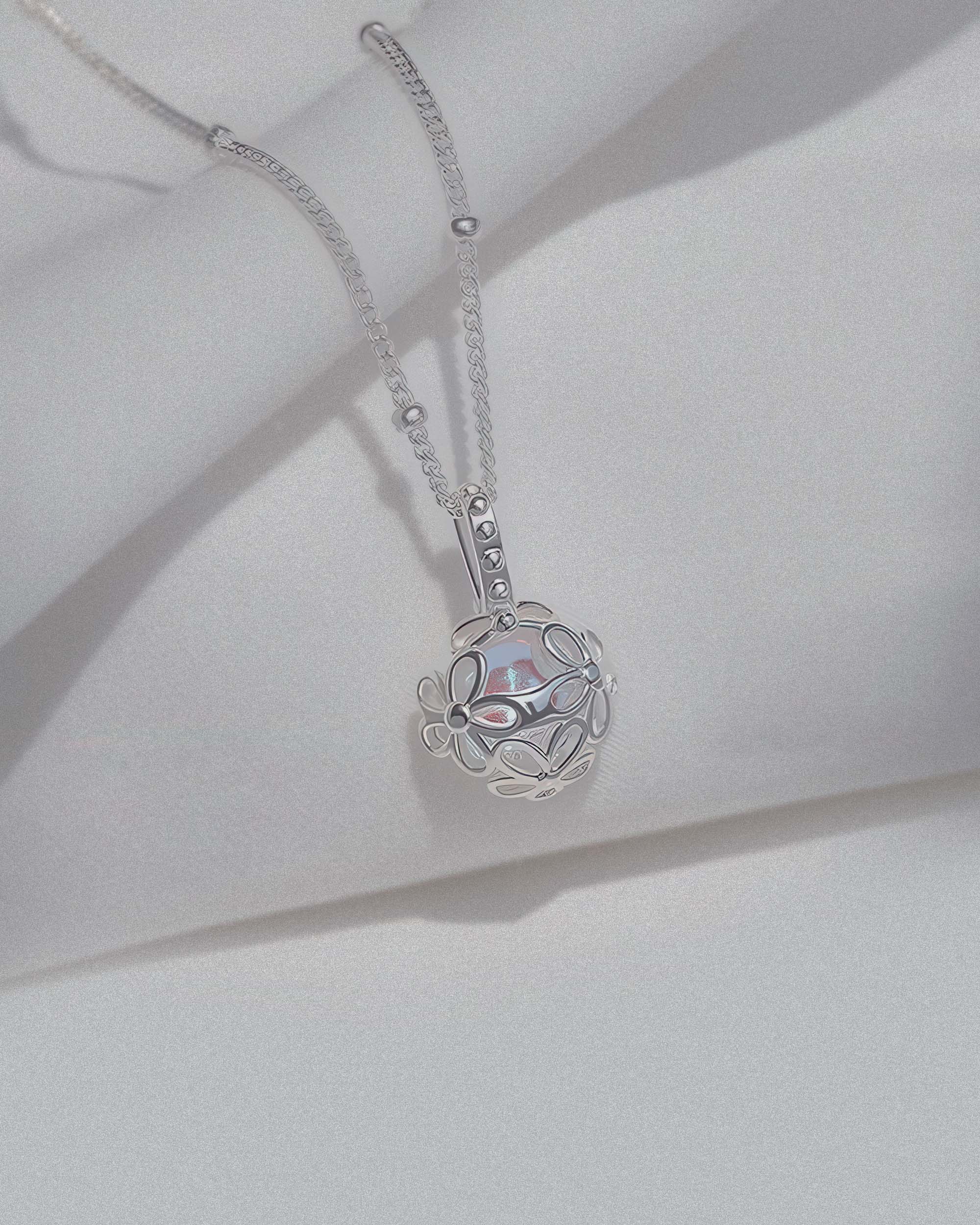 Maeve Moonlight Daisy Dual Necklace