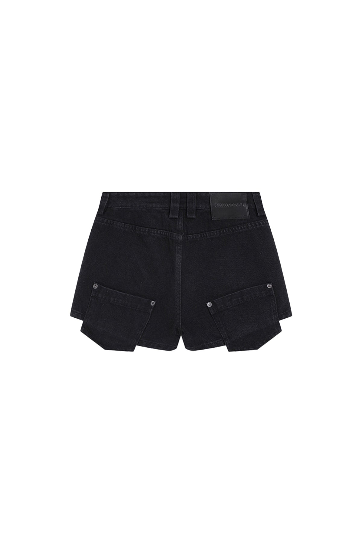 YJ Black Denim Shorts