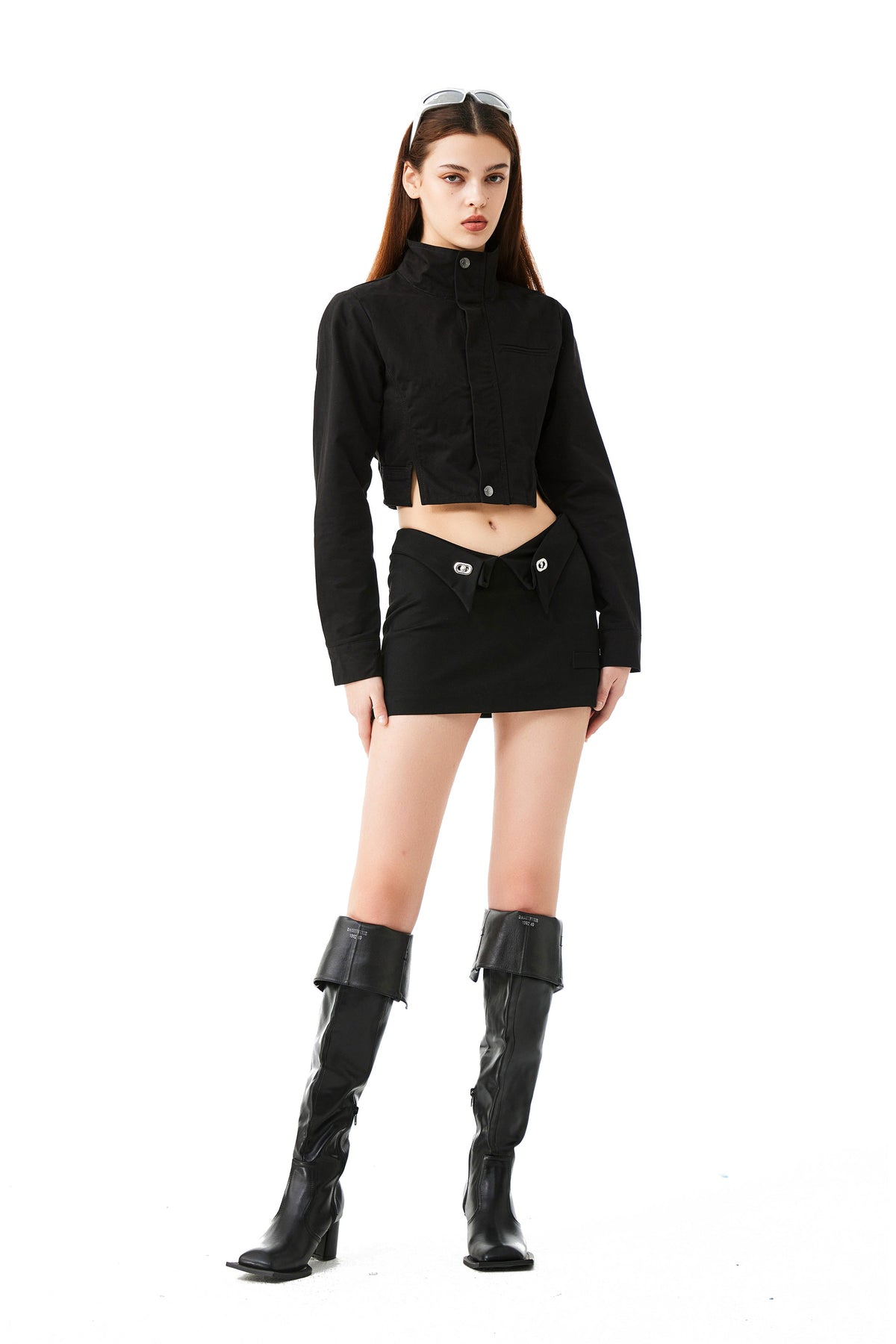 YJ Cropped Cargo Jacket