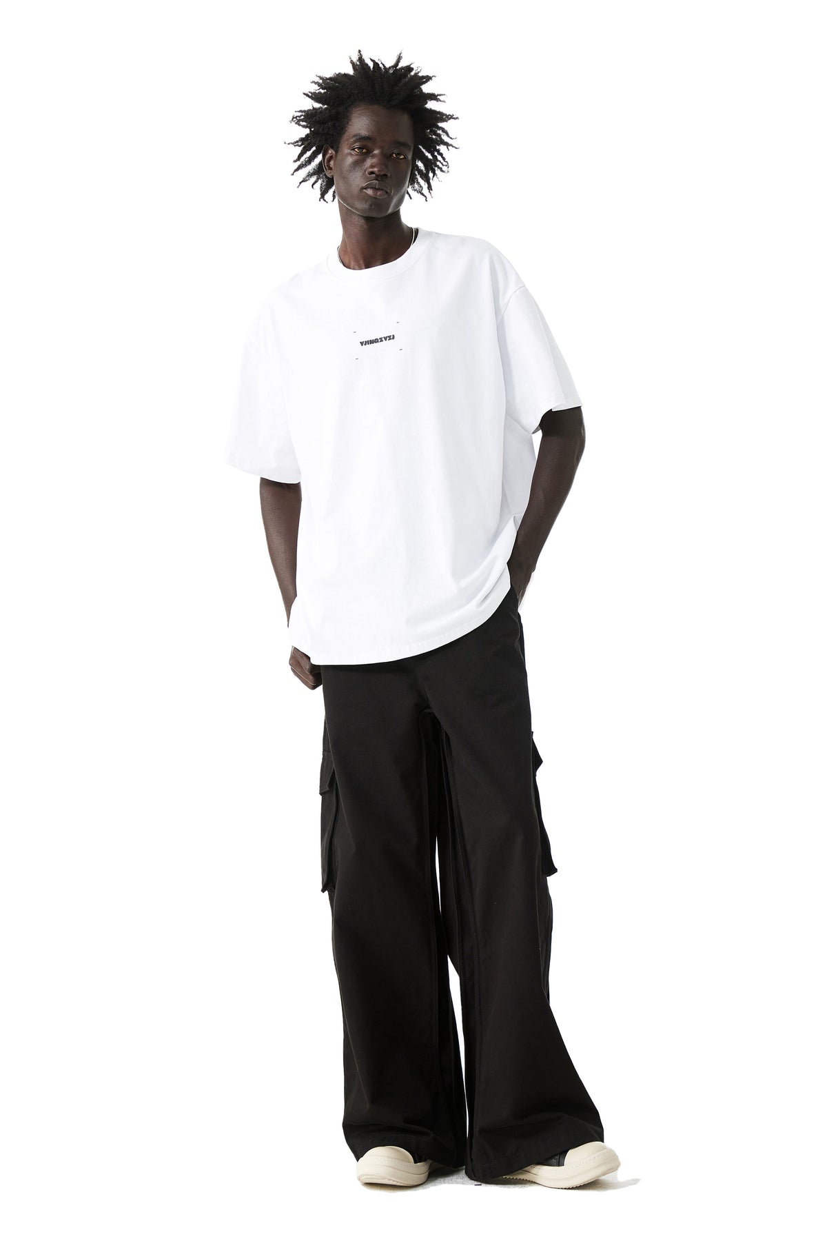 YJ Crewneck T-Shirt In White