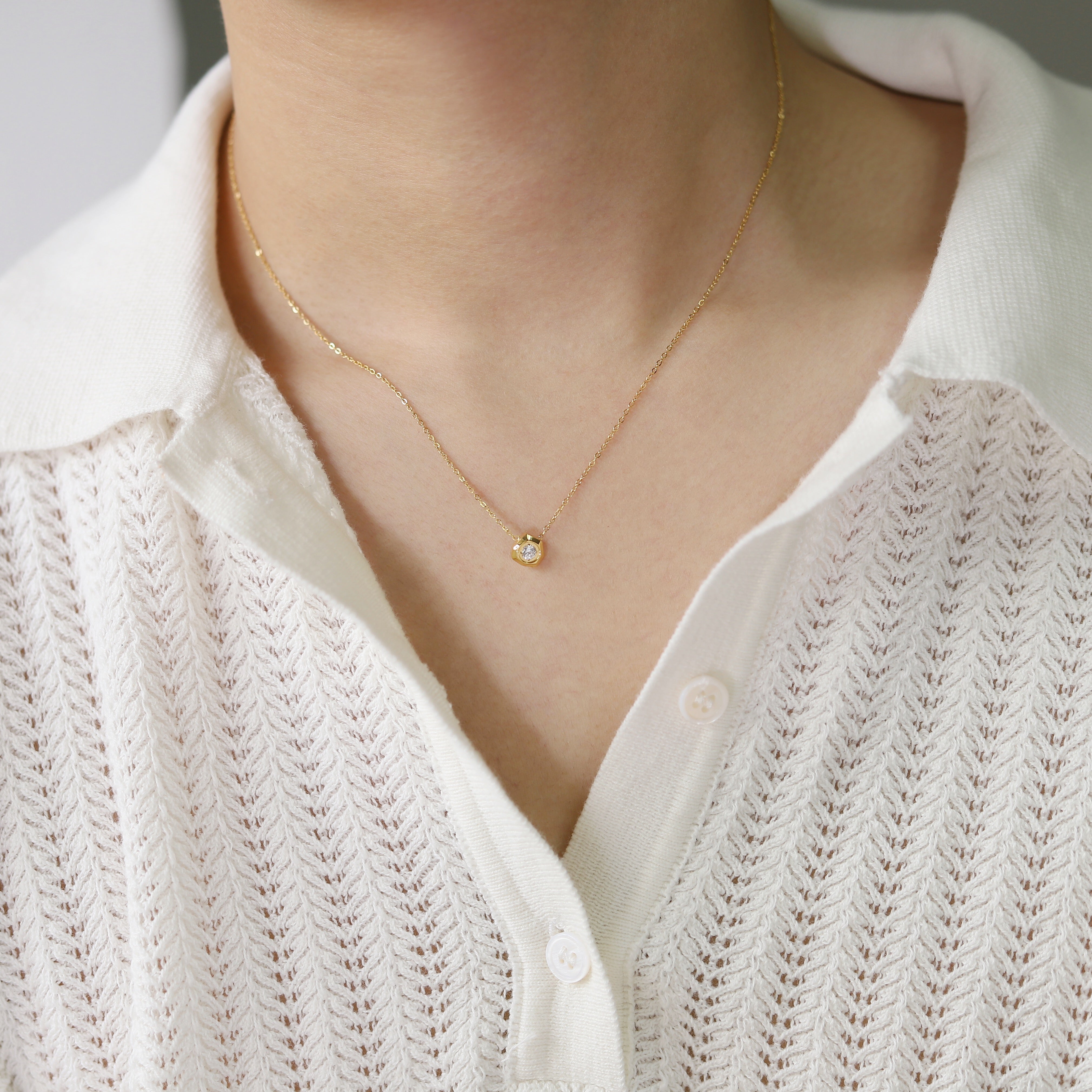 Dustin Zirconia Necklace