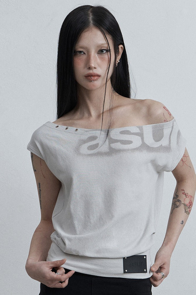 ASUR Dolman Loose Crop T-Shirts