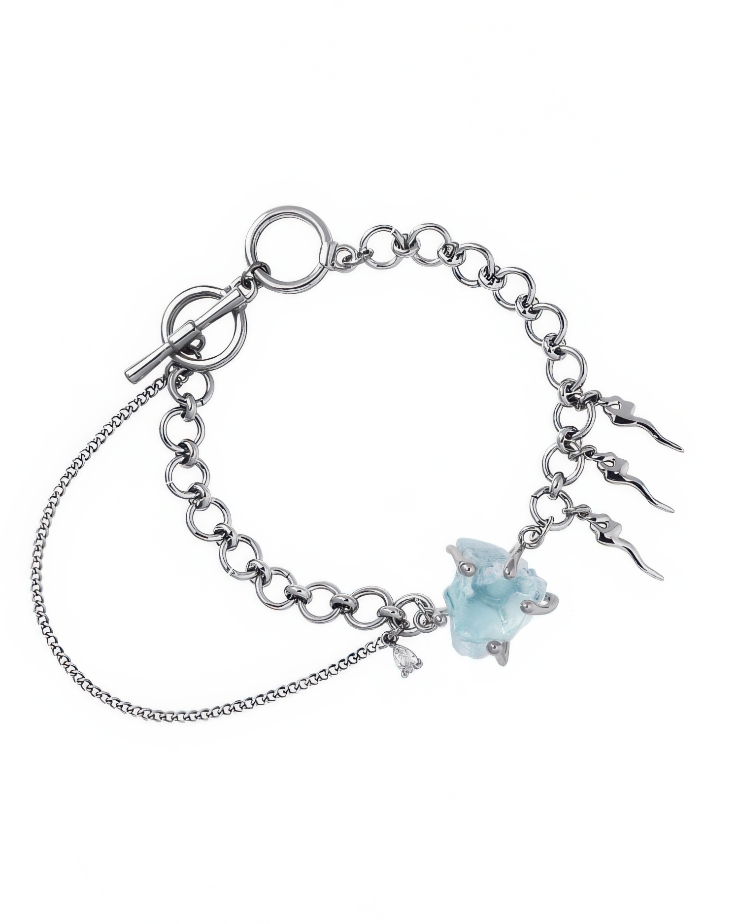 Glacier Blue Crystal Bracelet