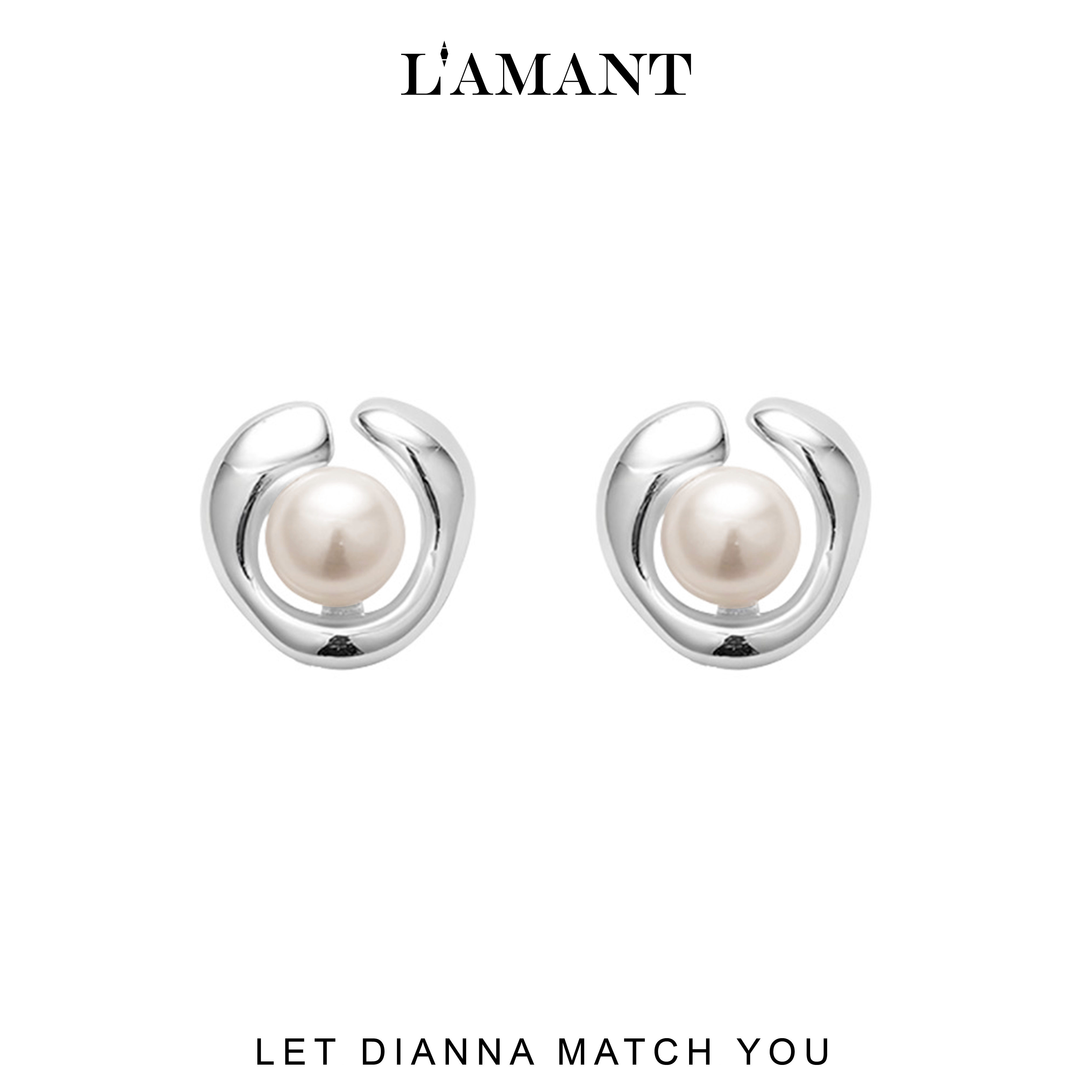 Dianna Pearls Earrings