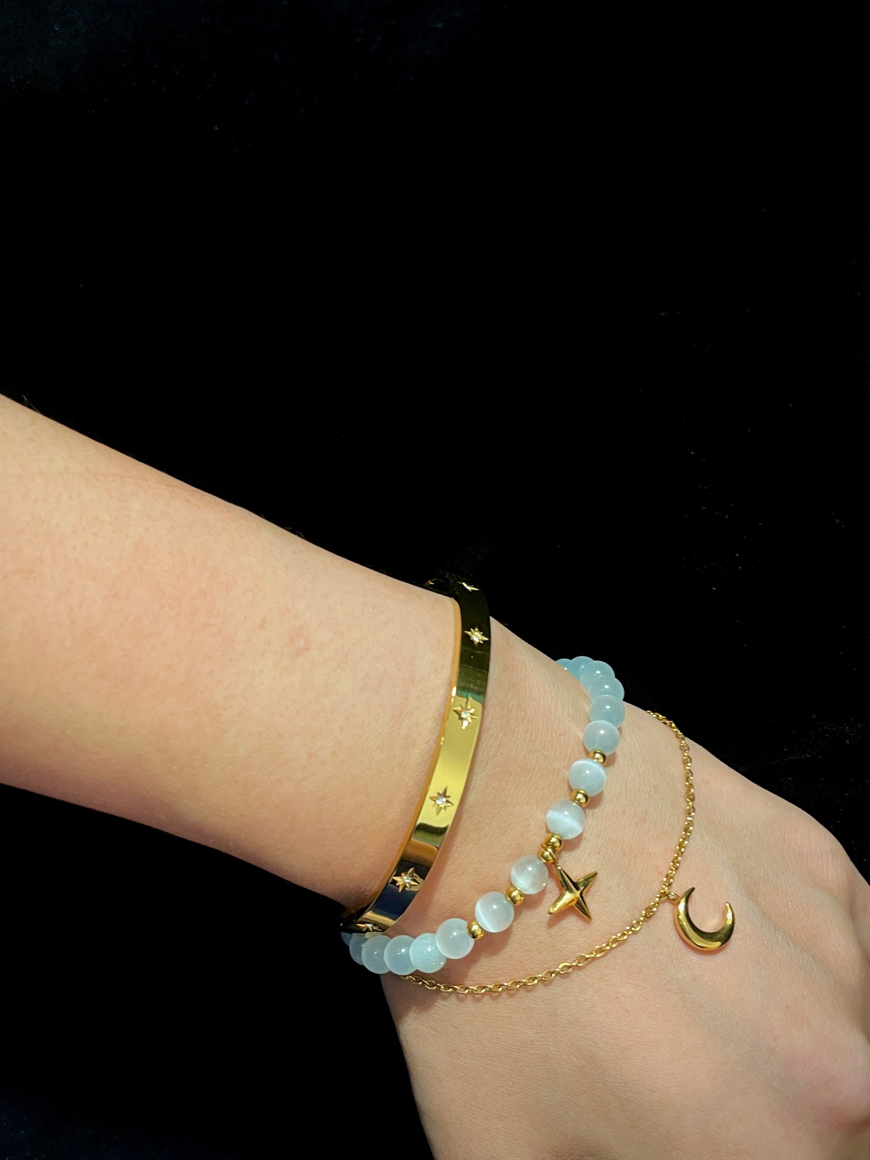 Hester Opal Layered Bracelet