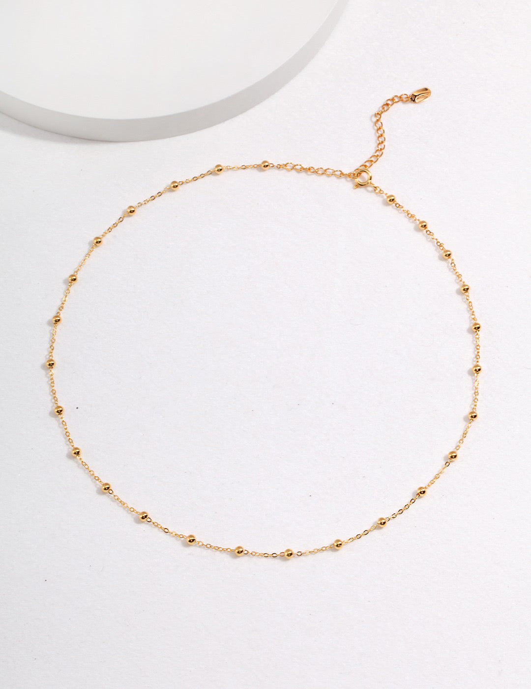 Spacer Necklace - Gold