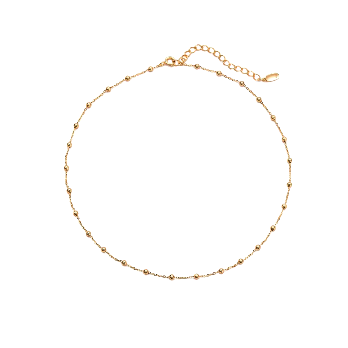 Spacer Necklace - Gold