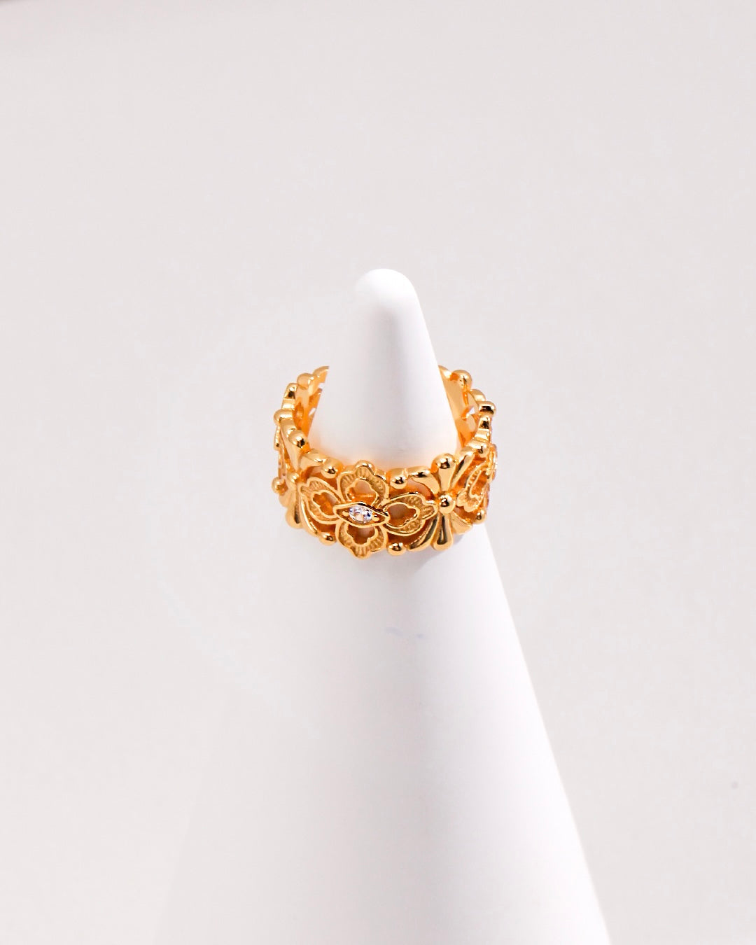 Sofia Filigree Ring - Gold