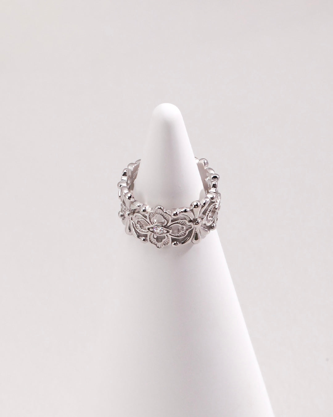 Sofia Filigree Ring - Silver