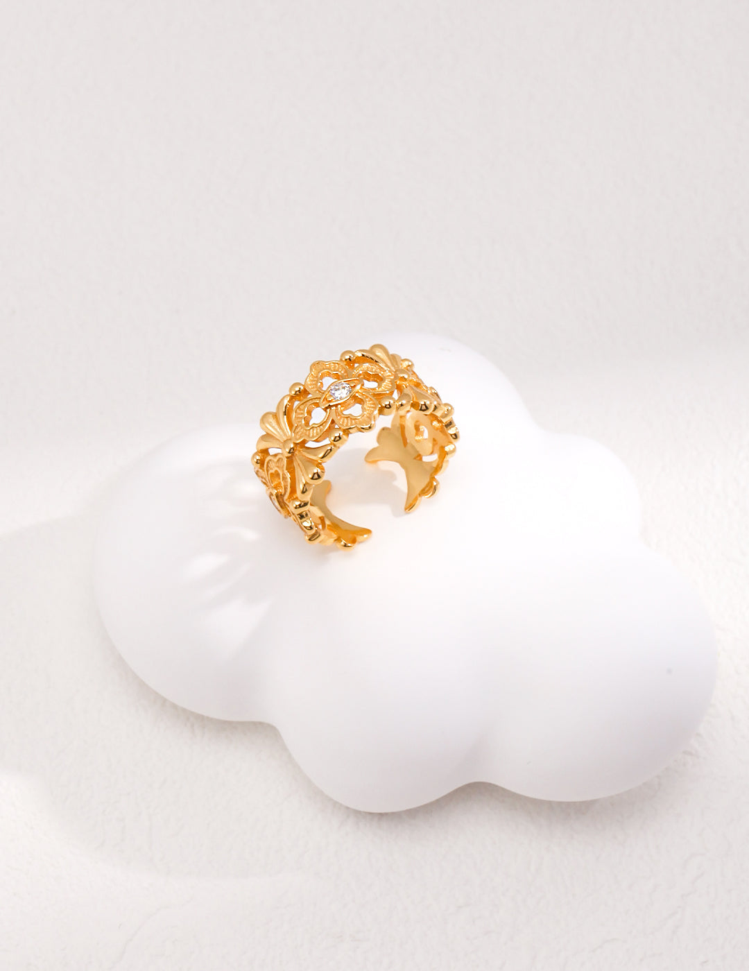 Sofia Filigree Ring - Gold