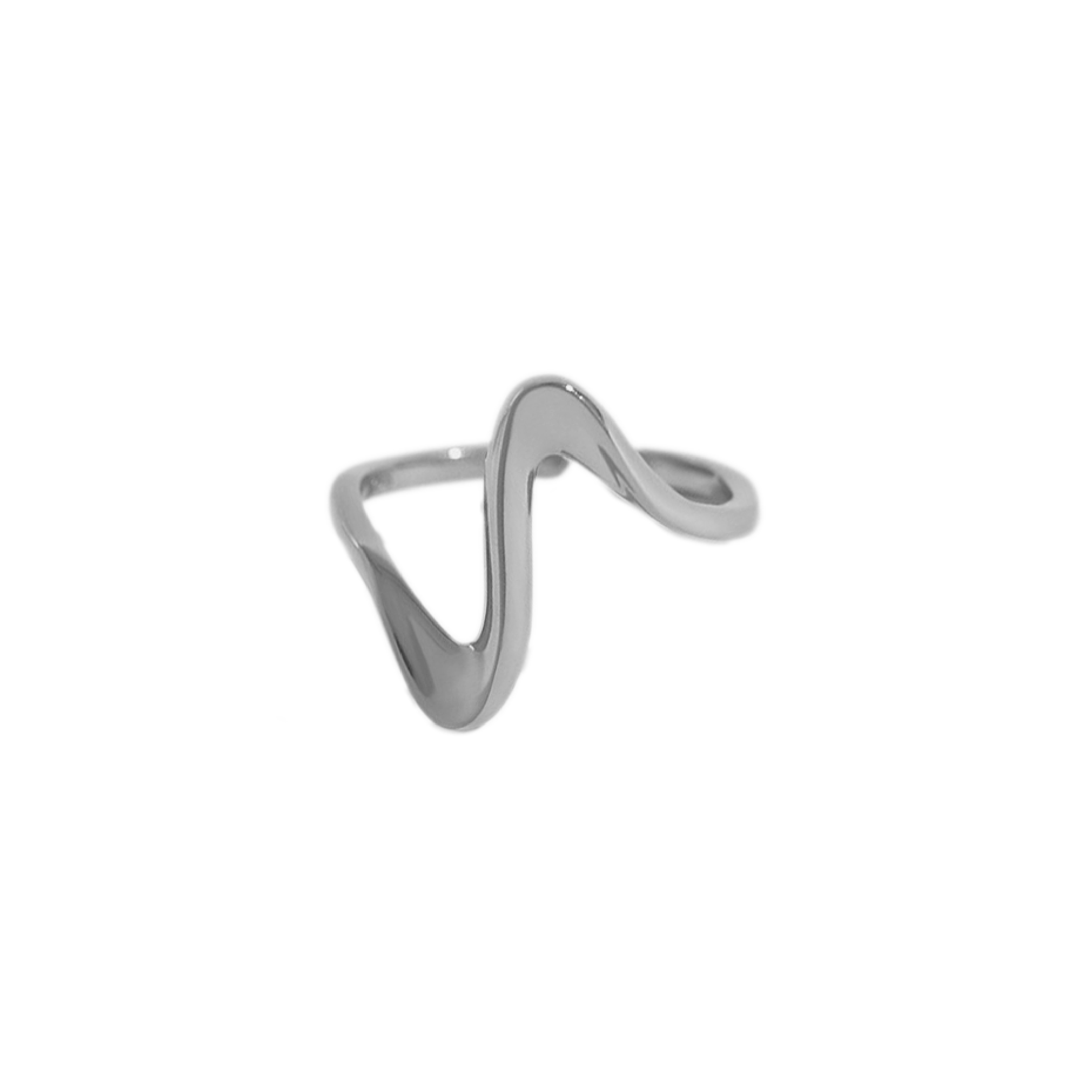 Kaia Heartbeat Ring - Silver