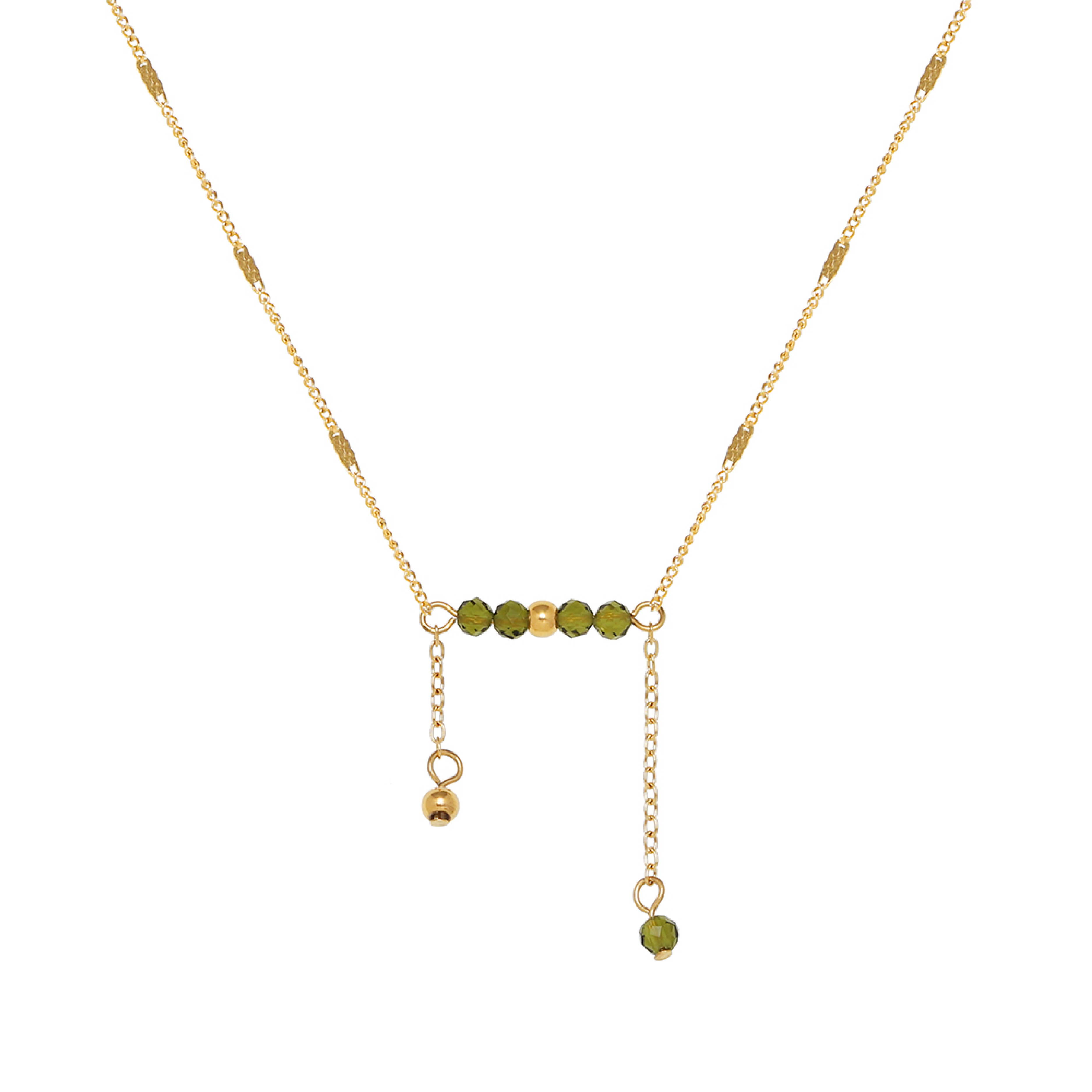 Lorena Double Drop Necklace