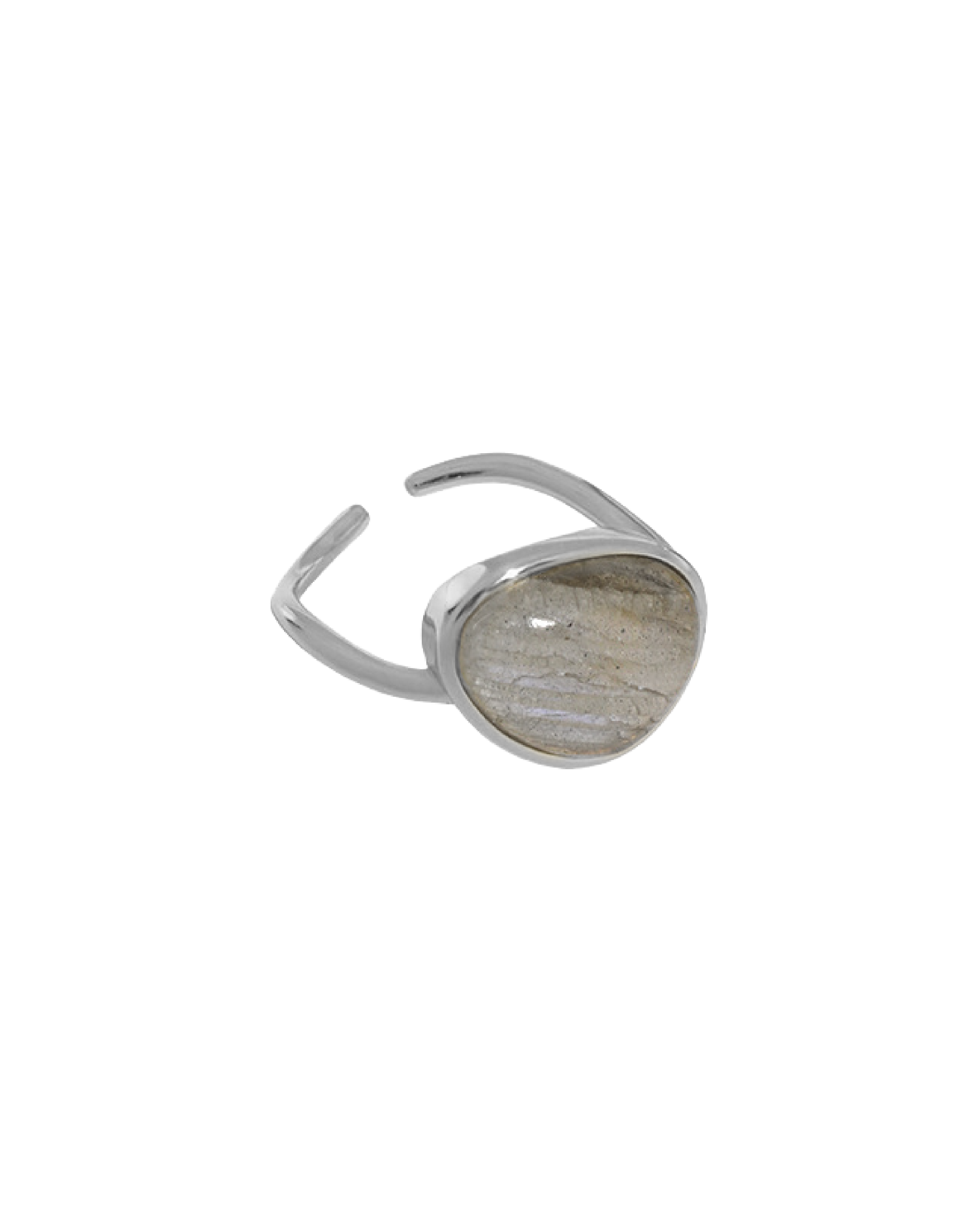 Jolee Moonstone Ring - Silver