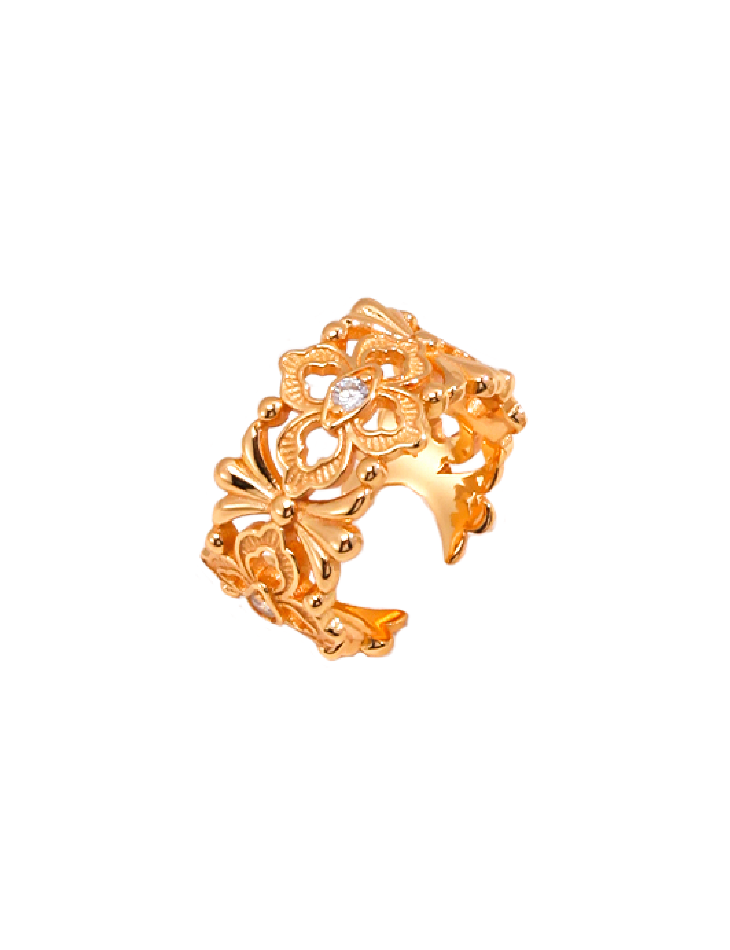 Sofia Filigree Ring - Gold