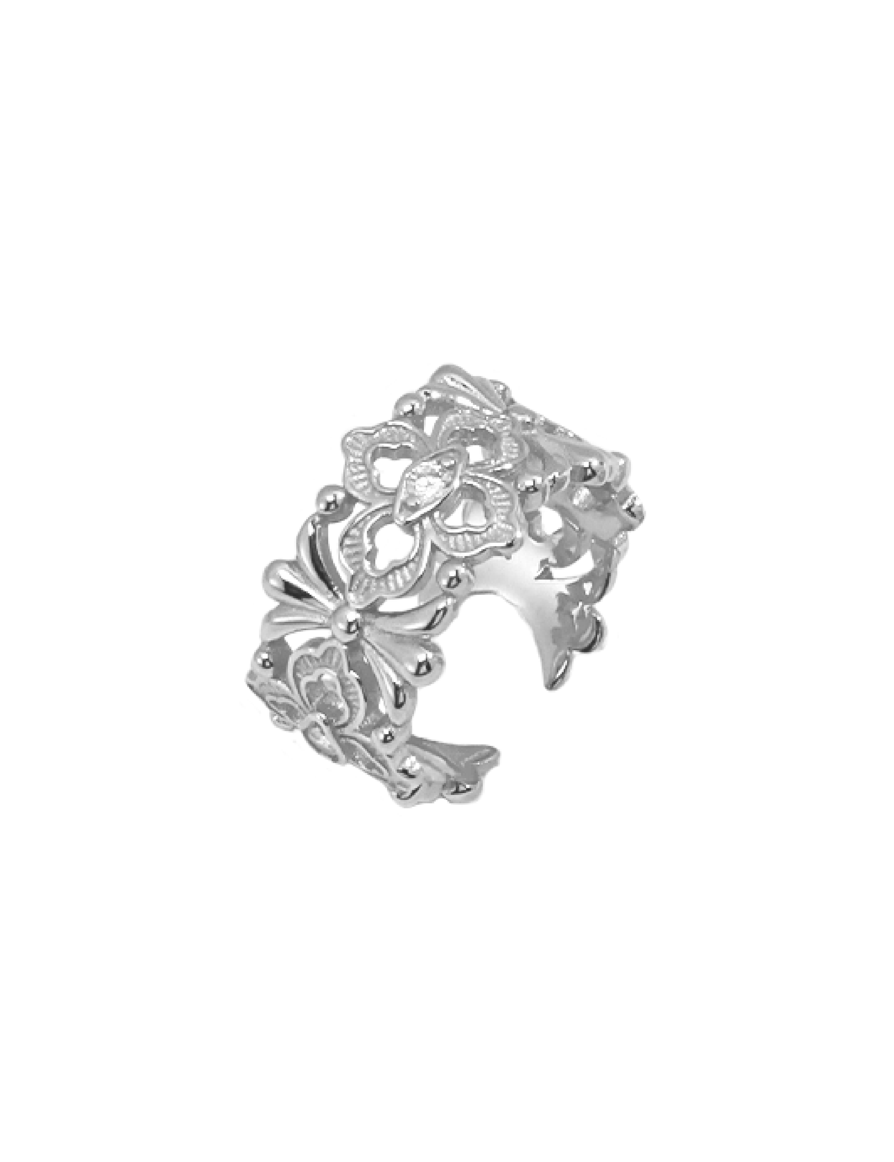 Sofia Filigree Ring - Silver