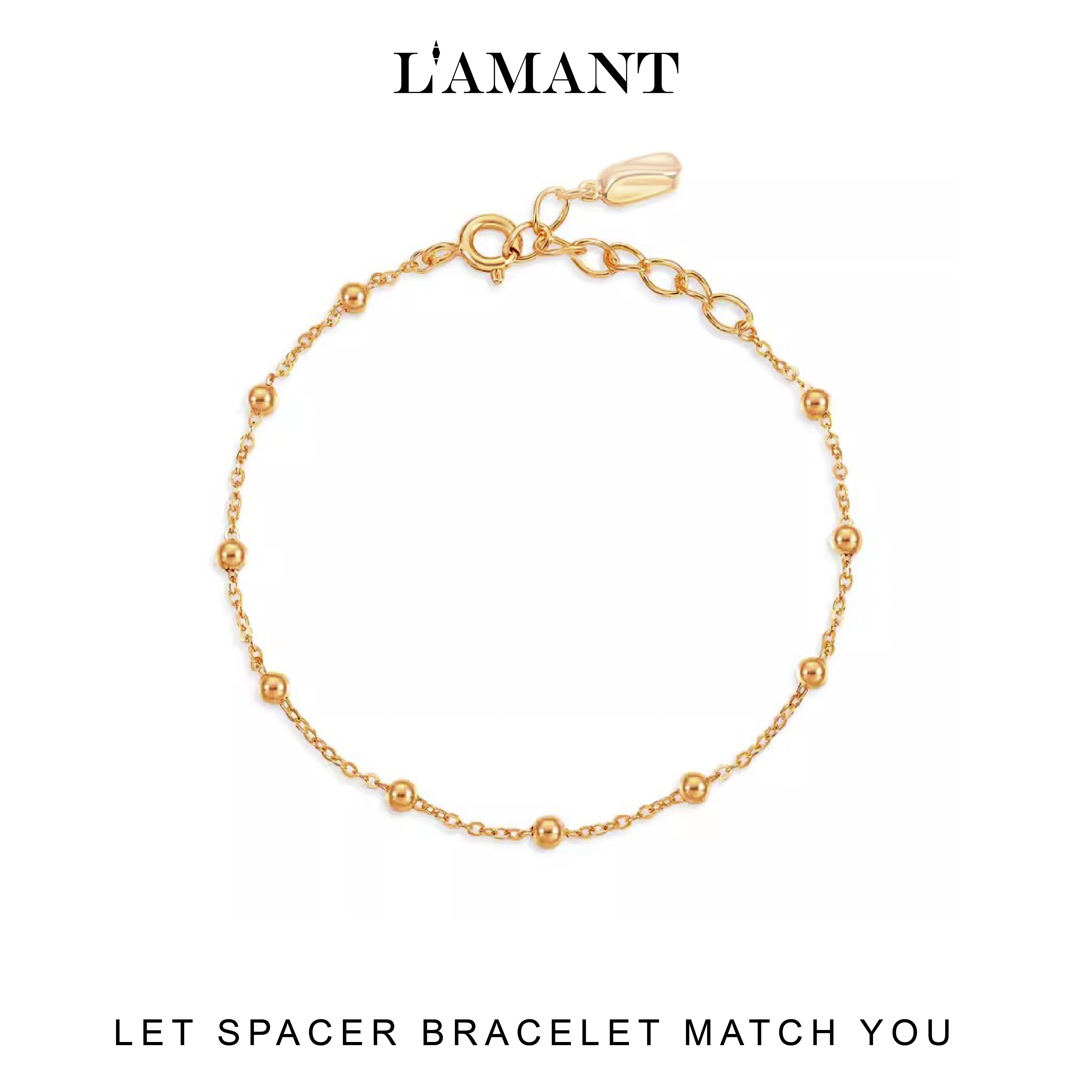 Spacer Bracelet - Gold