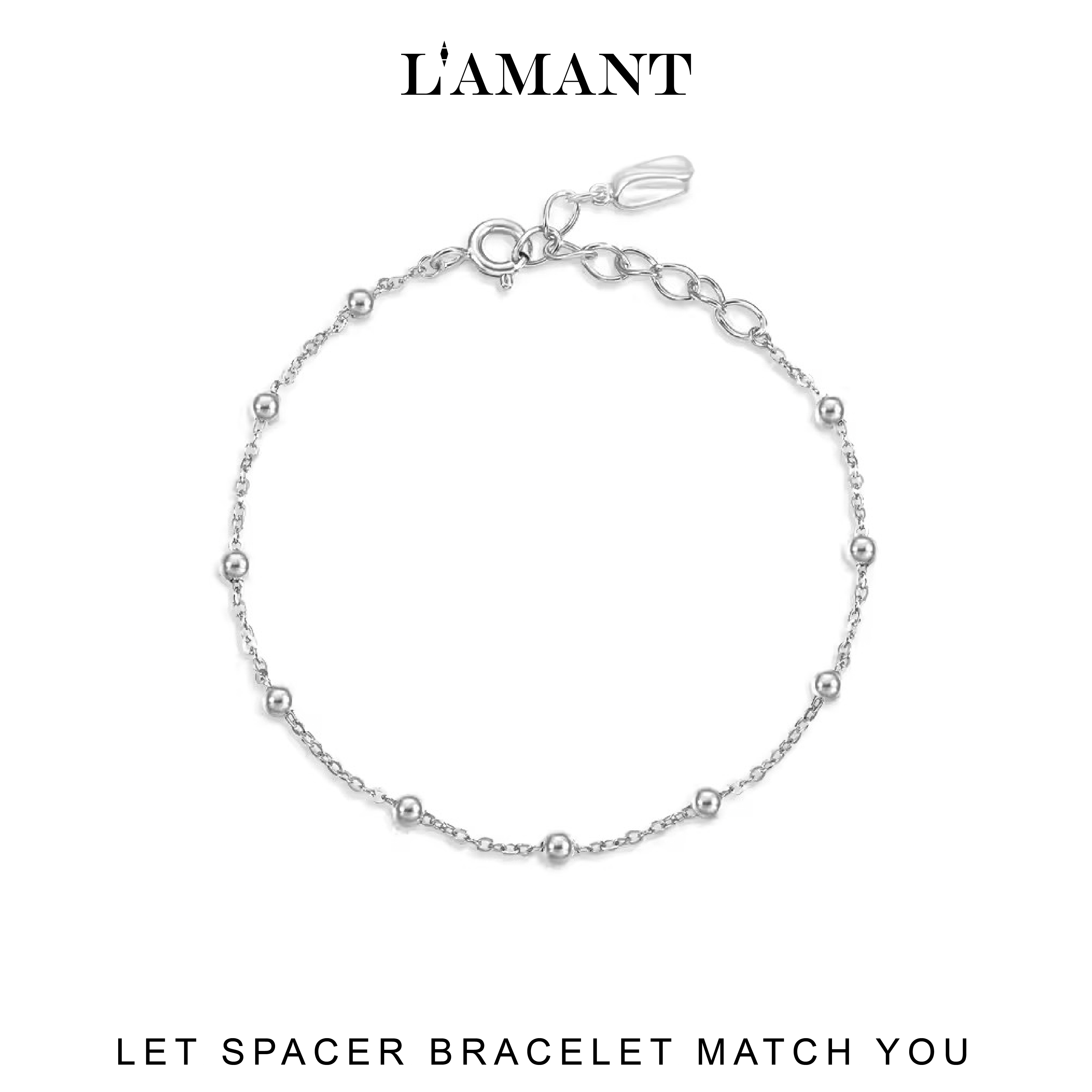 Spacer Bracelet - Silver