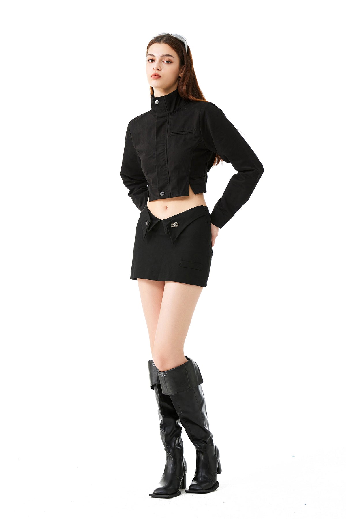 YJ Cropped Cargo Jacket