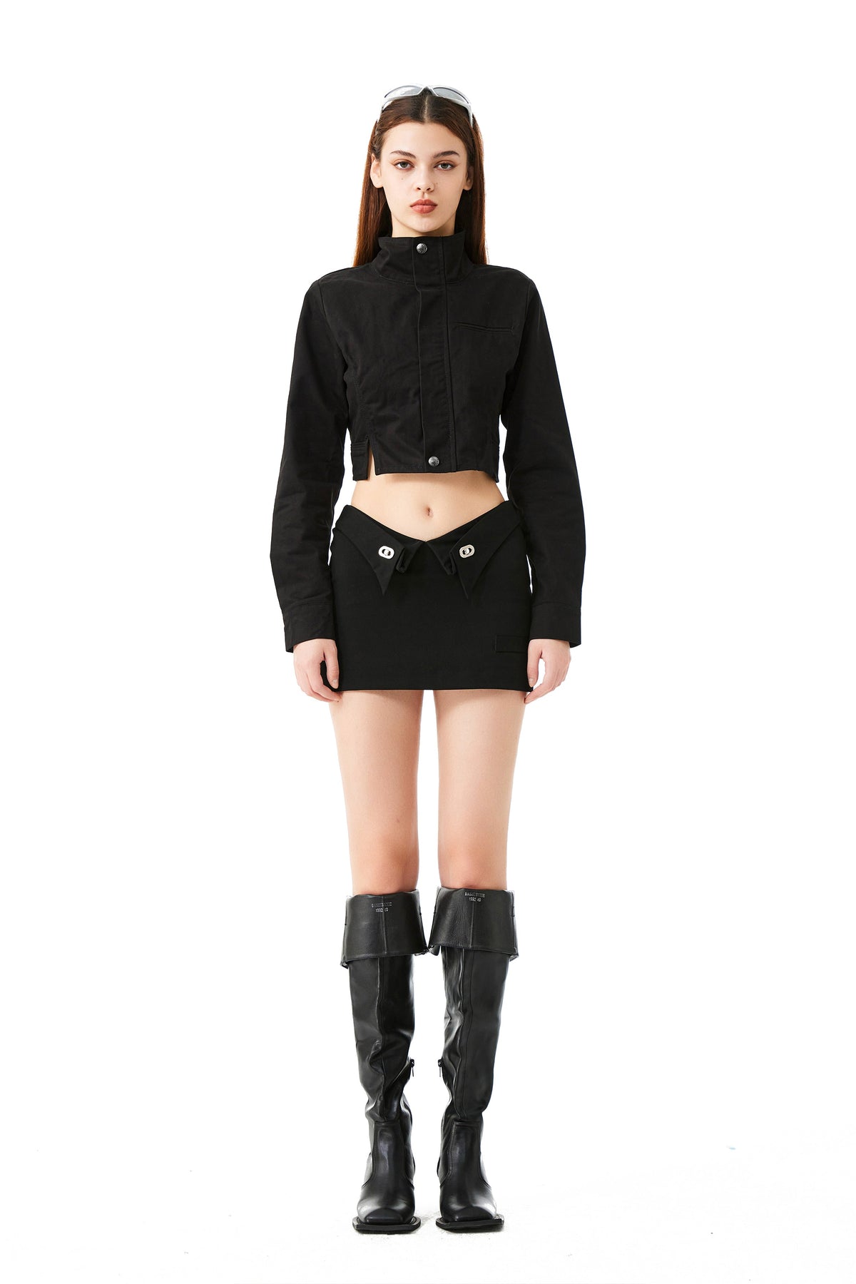 YJ Cropped Cargo Jacket