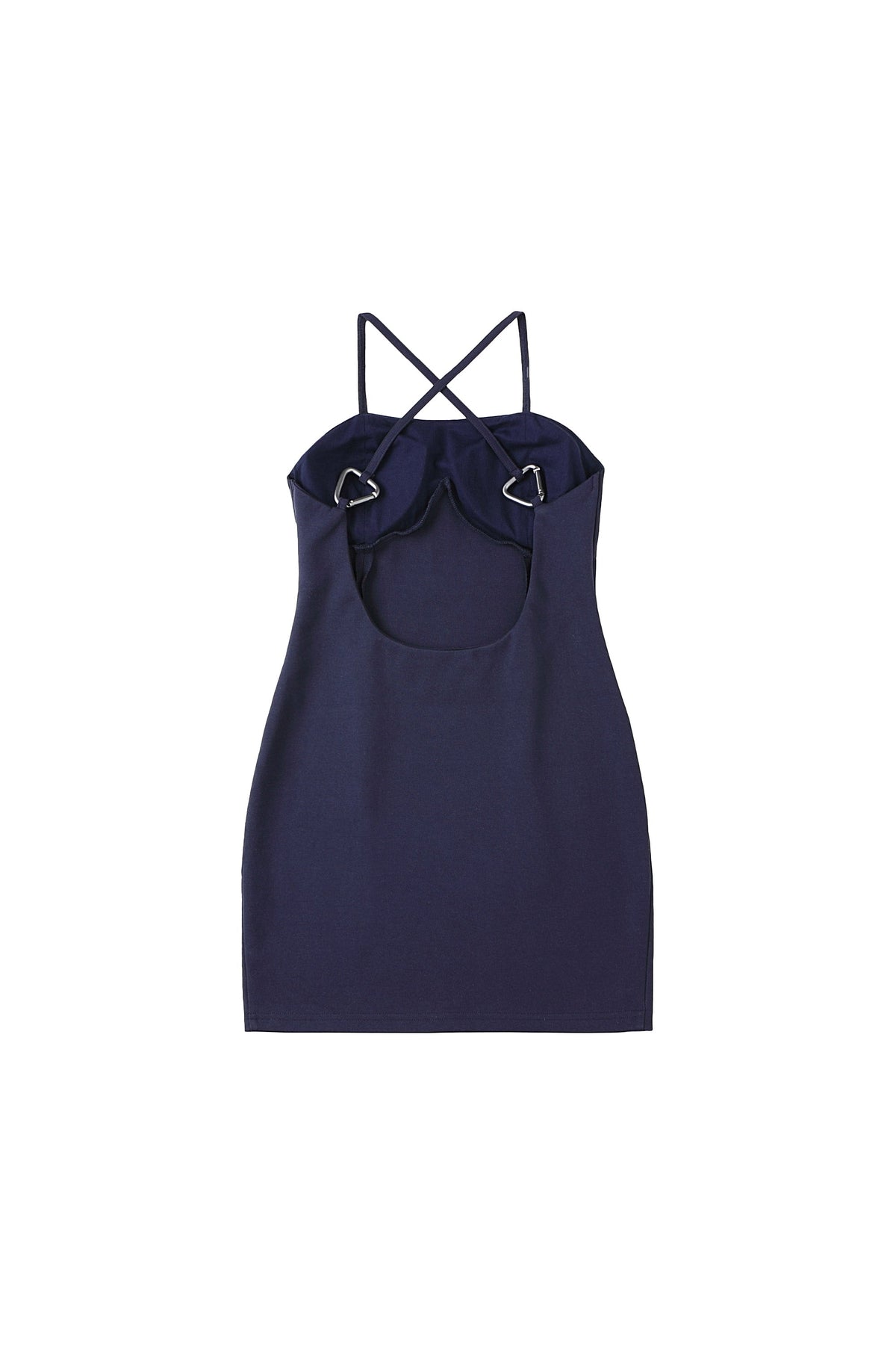 YJ Cross-Back Dress In Blue