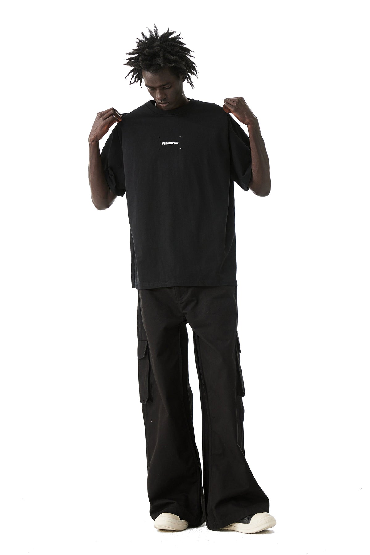 YJ Crewneck T-Shirt In Black