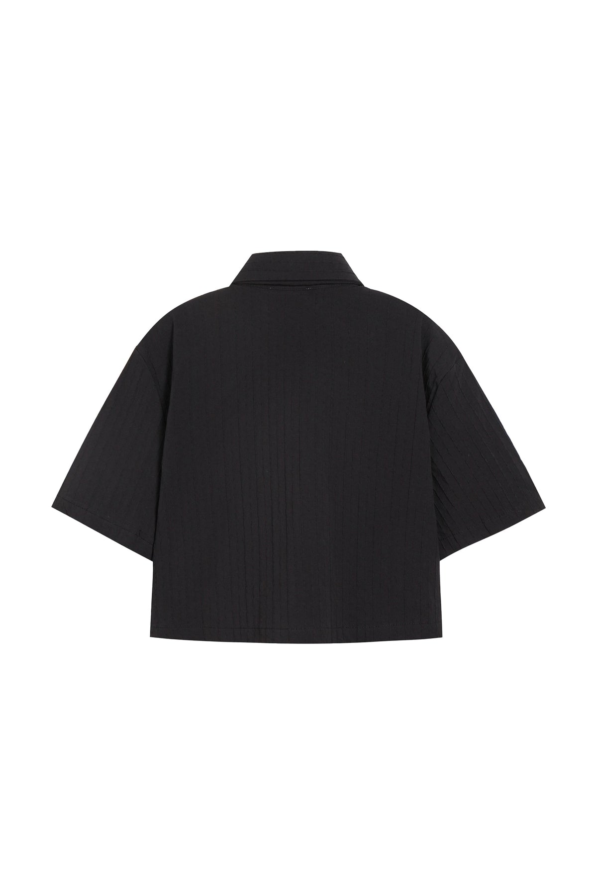 YJ Cropped Shirt In Black