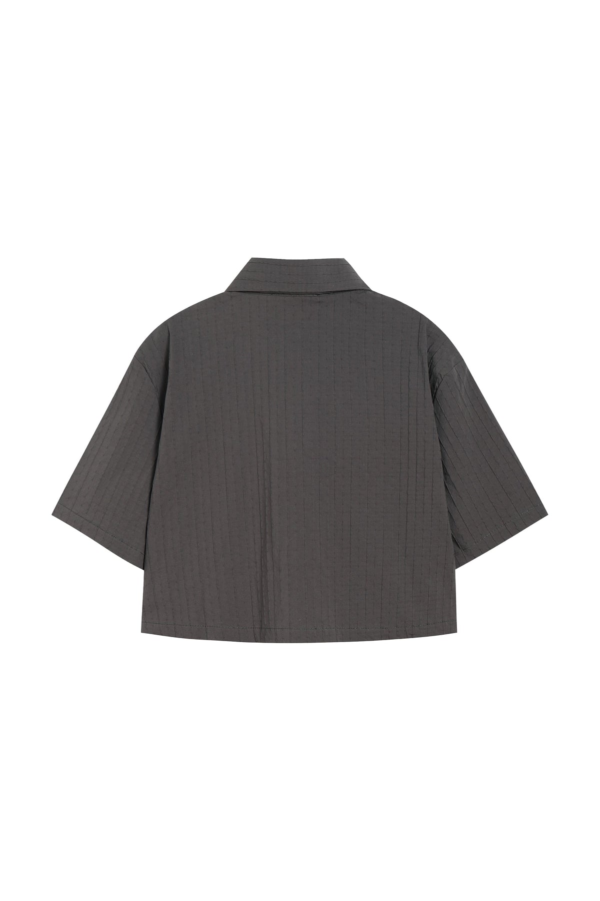 YJ Cropped Shirt In Gray