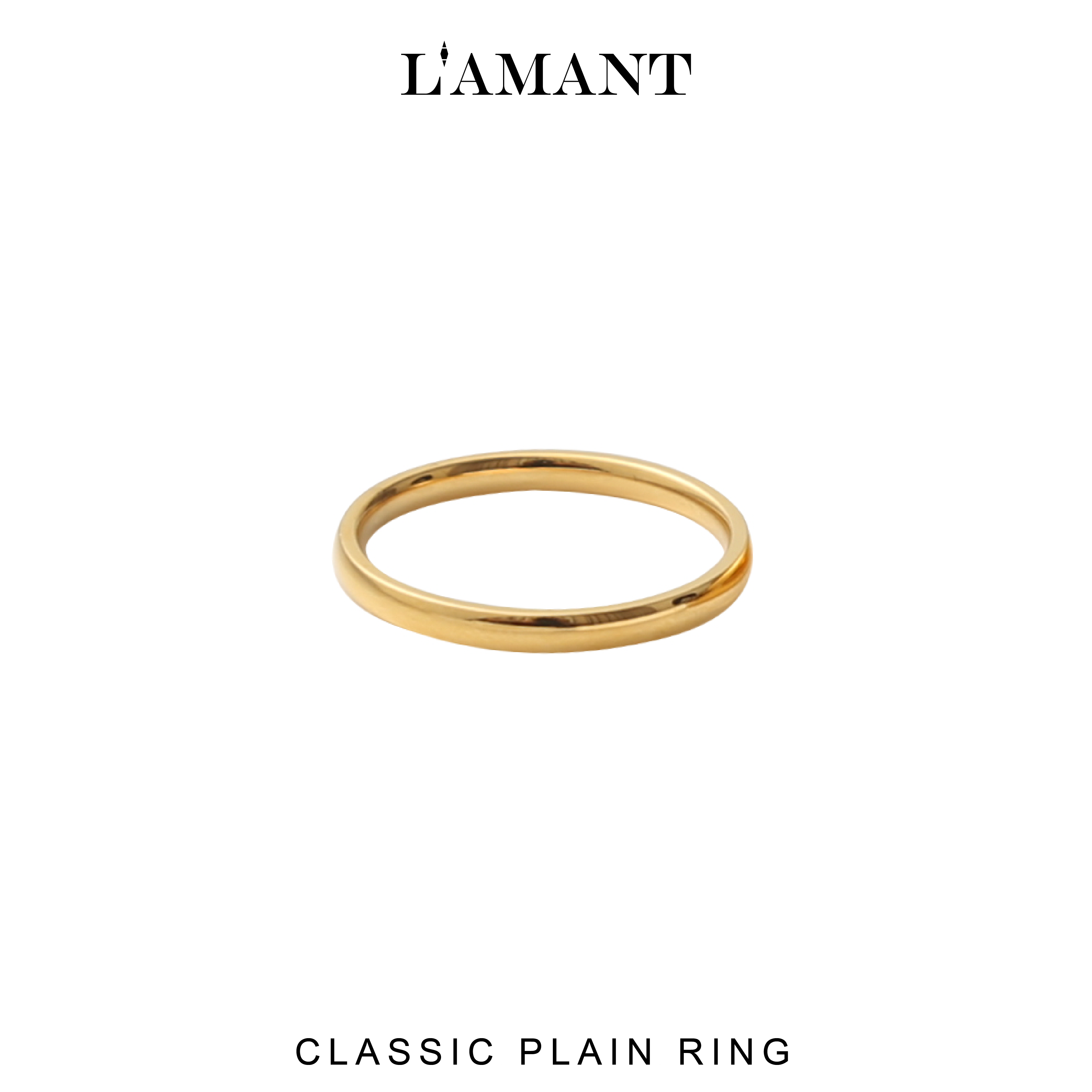 Classic Plain Ring - 2mm