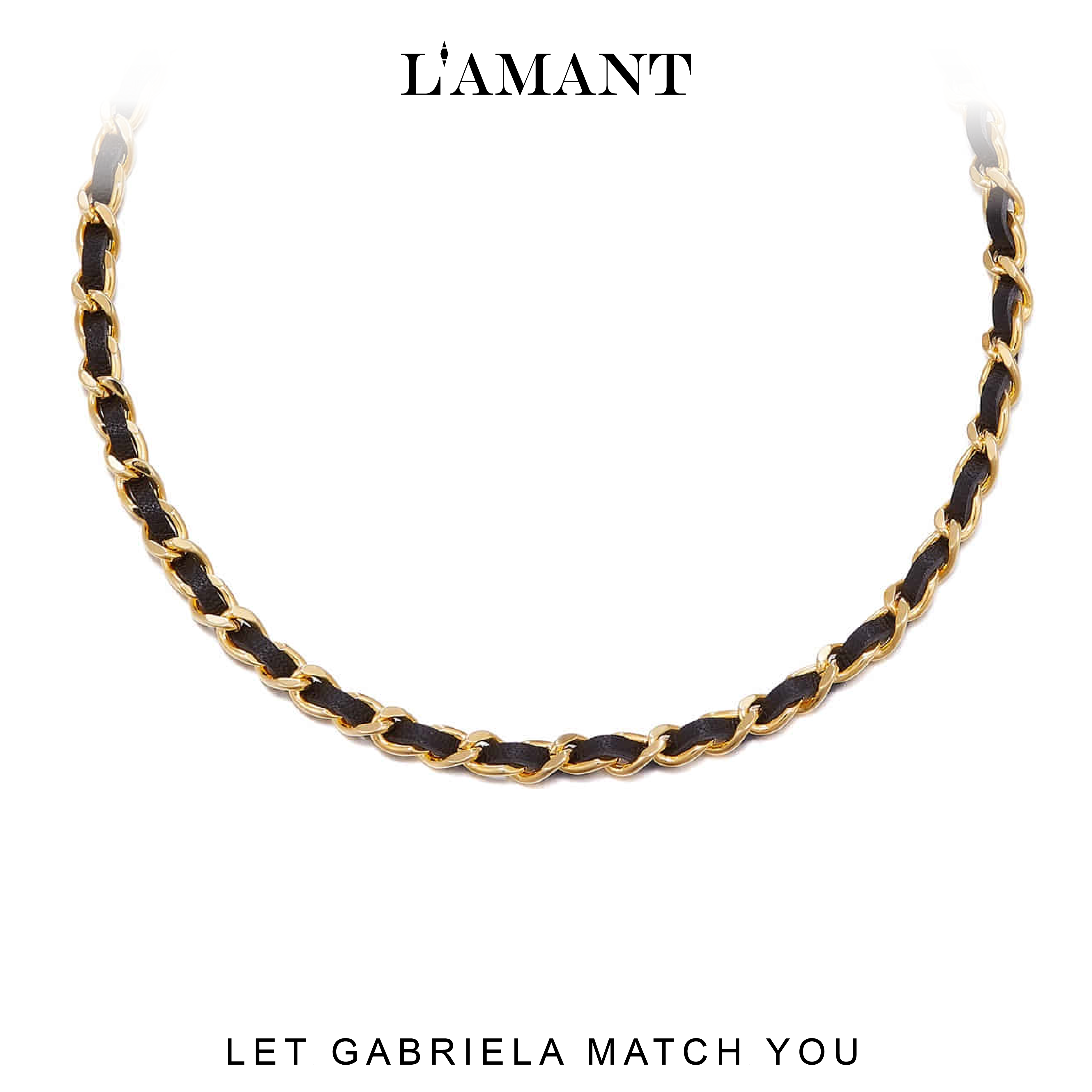 Gabriela Choker Necklace - Gold