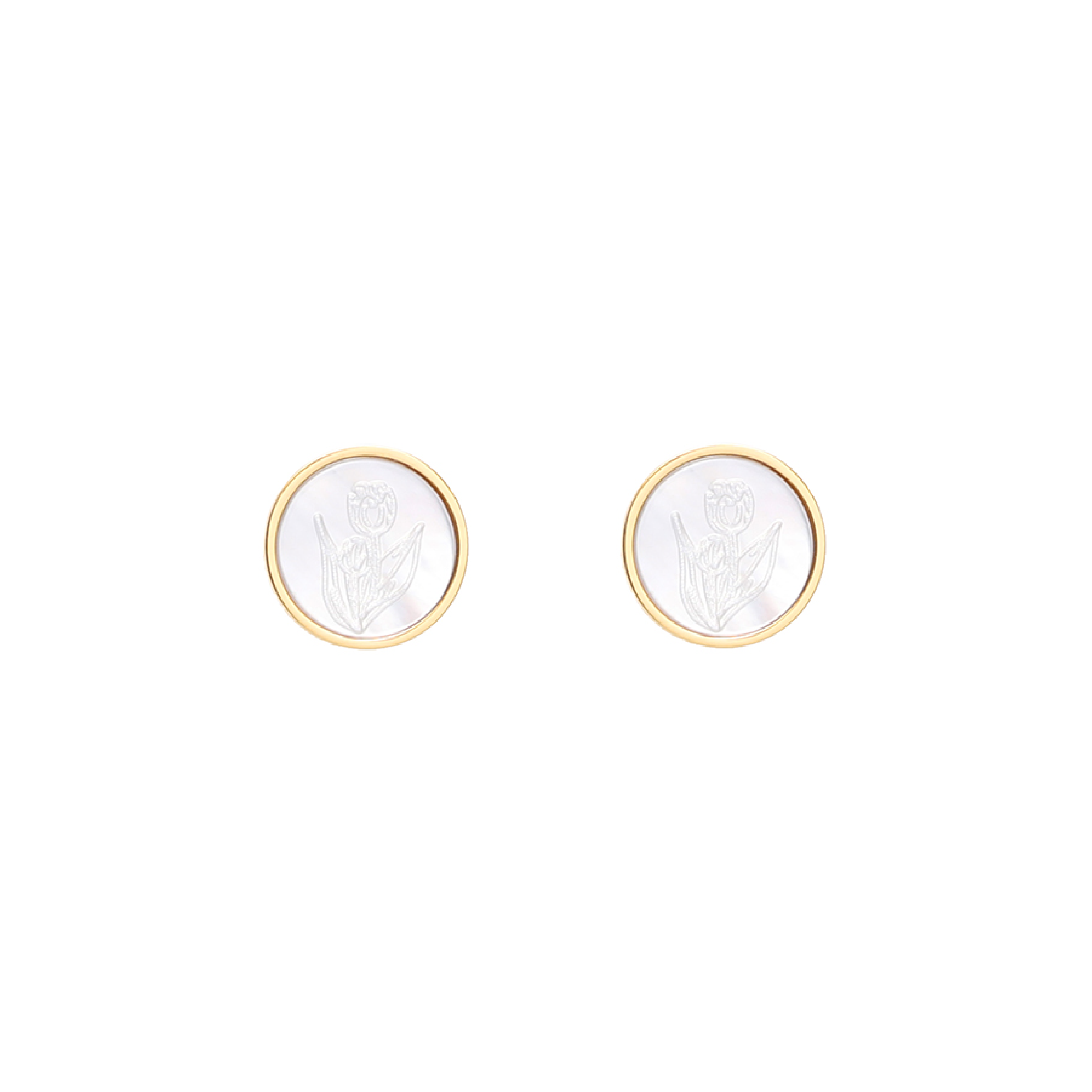 Lala Tulip Stud Earrings