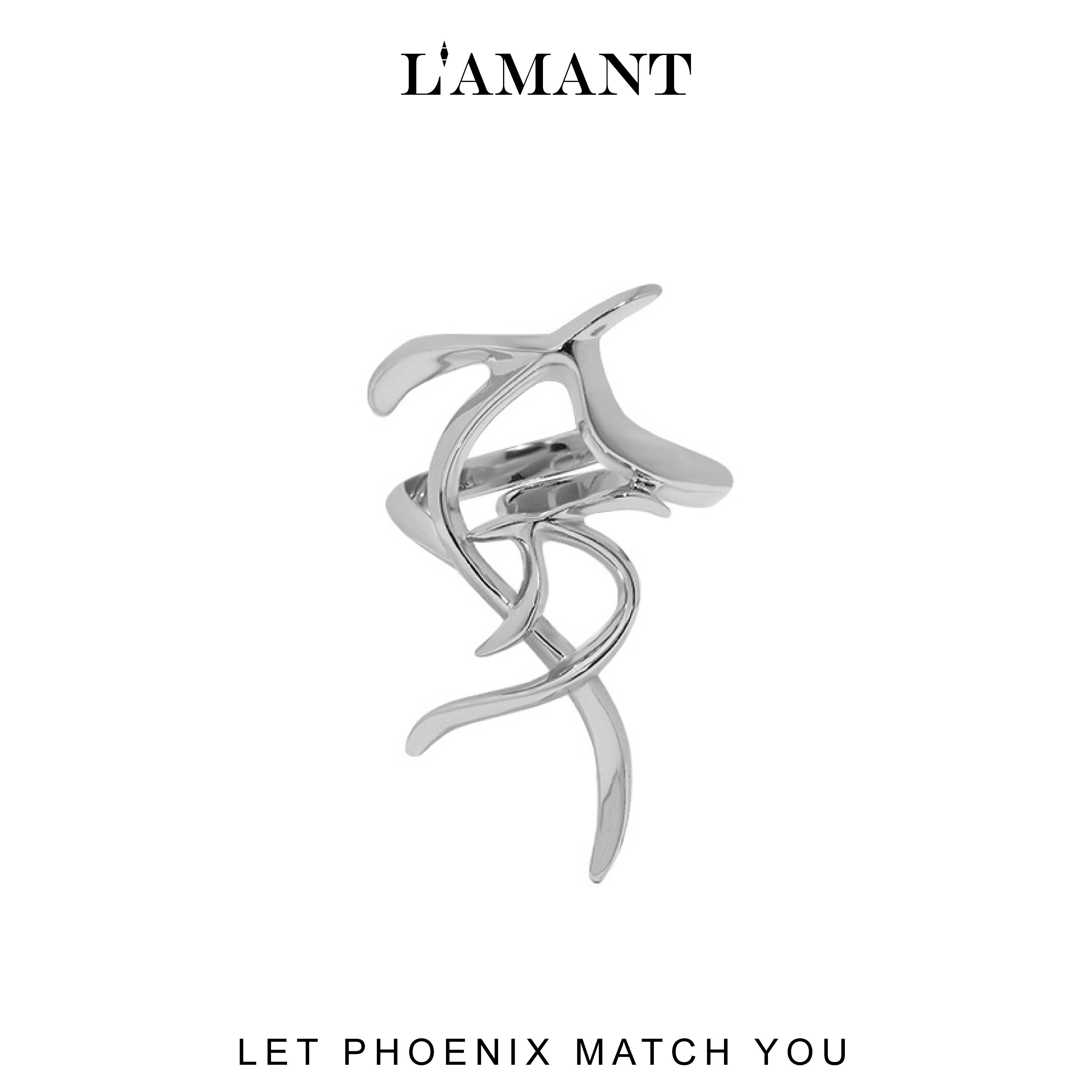 Phoenix Ring - Silver