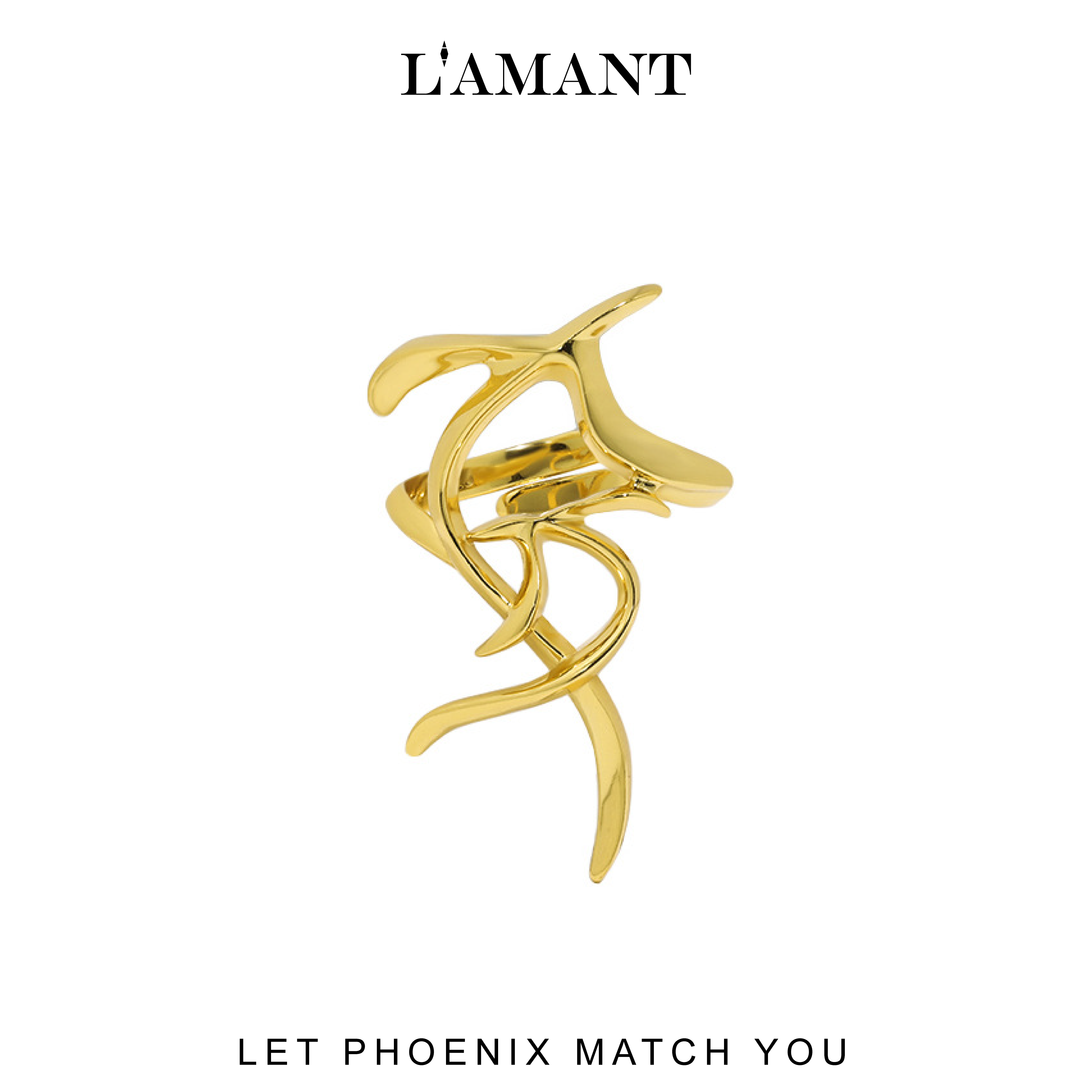 Phoenix Ring - Gold