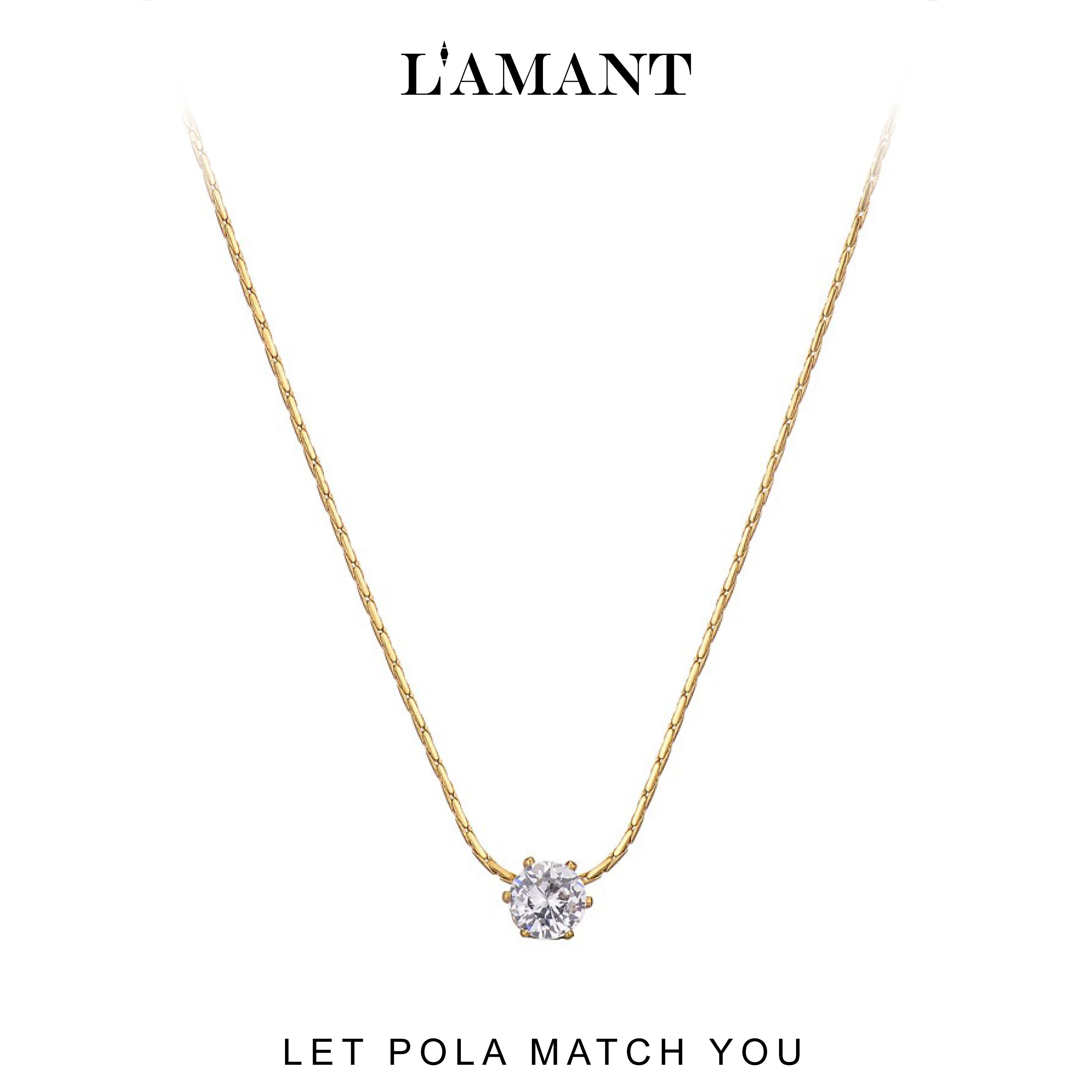 Pola Cubic Necklace